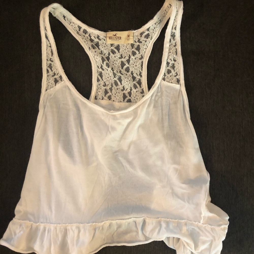 White tank top